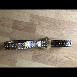 Women’s Nocona Leather Western Belt Size L